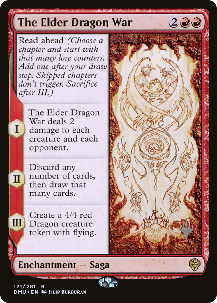 The Elder Dragon War (PPDMU-121P) - Dominaria United Promos Foil
