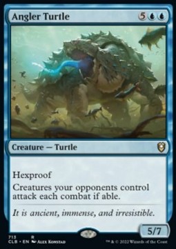 Angler Turtle⁣ - Commander Legends: Battle for Baldur's Gate: Extras⁣ (Rare)⁣ [713]