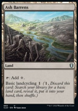 Ash Barrens⁣ - Commander Legends: Battle for Baldur's Gate: Extras⁣ (Uncommon)⁣ [880]