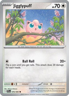 Jigglypuff 076/094  - Reverse Holofoil ME02 Phantasmal Flames - Common