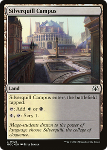 Silverquill Campus⁣ - Commander: March of the Machine⁣ (Common)⁣ [423]