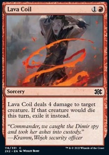 Lava Coil⁣ - Double Masters 2022⁣ (Common)⁣ [116]