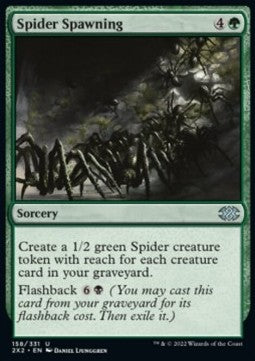 Spider Spawning⁣ - Double Masters 2022⁣ (Uncommon)⁣ [158]
