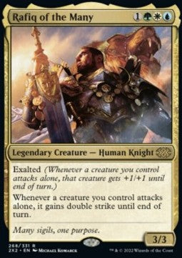 Rafiq of the Many⁣ - Double Masters 2022⁣ (Rare)⁣ [268]