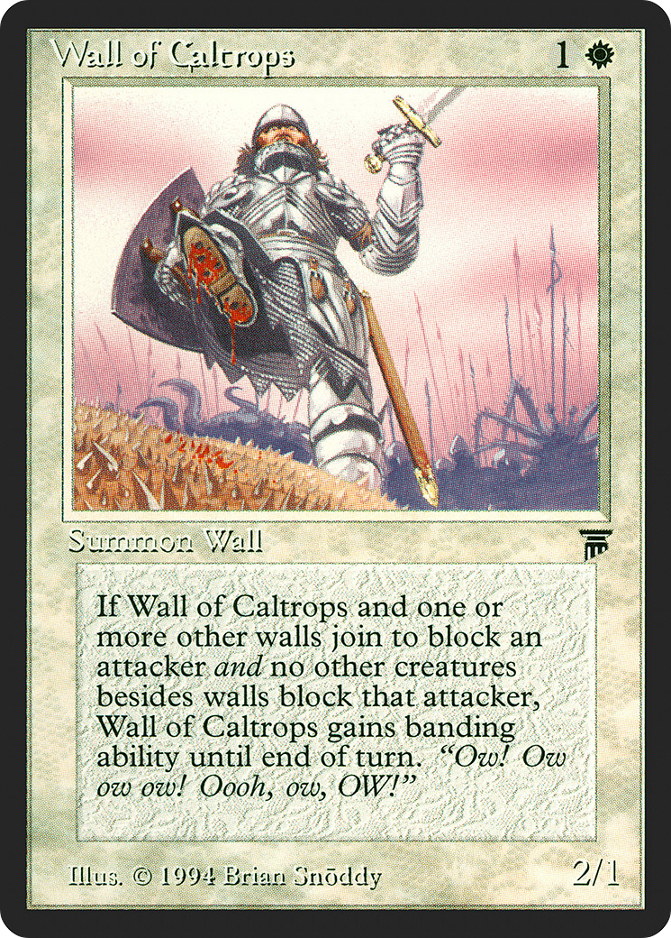 Wall of Caltrops (LEG-042) - Legends