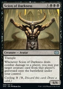 Scion of Darkness⁣ - Double Masters 2022⁣ (Uncommon)⁣ [86]
