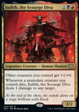 Judith, the Scourge Diva⁣ - Double Masters 2022⁣ (Rare)⁣ [234]