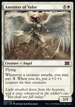 Anointer of Valor⁣ - Double Masters 2022⁣ (Common)⁣ [6]