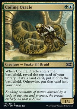 Coiling Oracle⁣ - Double Masters 2022⁣ (Common)⁣ [194]
