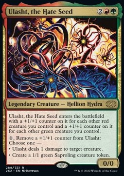 Ulasht, the Hate Seed⁣ - Double Masters 2022⁣ (Rare)⁣ [289]