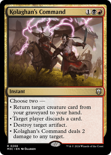 Kolaghan's Command⁣ - Commander: Modern Horizons 3⁣ (Rare)⁣ [268]