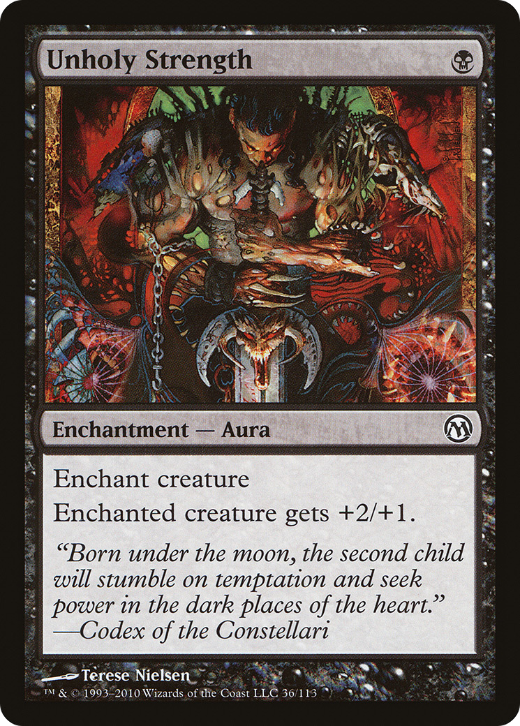 Unholy Strength (DPA-036) - Duels of the Planeswalkers