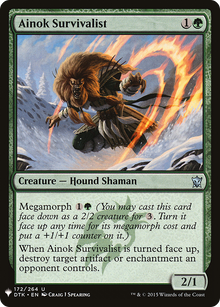 Ainok Survivalist (LIST-DTK-172) - The List