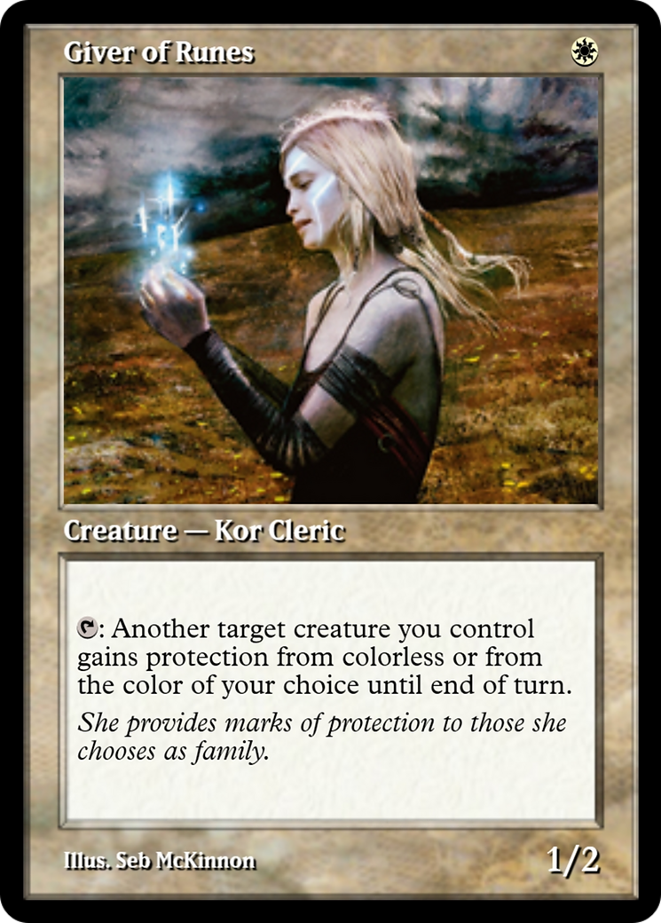 Giver of Runes (PRM-91209) - Magic Online Promos