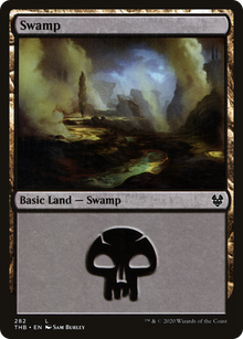 Swamp (V.1)⁣ - Theros Beyond Death: Extras⁣ (Land)⁣ [282]
