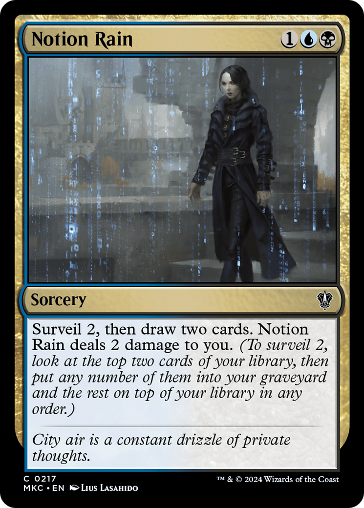 Notion Rain⁣ - Commander: Murders at Karlov Manor⁣ (Common)⁣ [217]