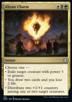 Abzan Charm⁣ - Commander: Dominaria United⁣ (Uncommon)⁣ [138]