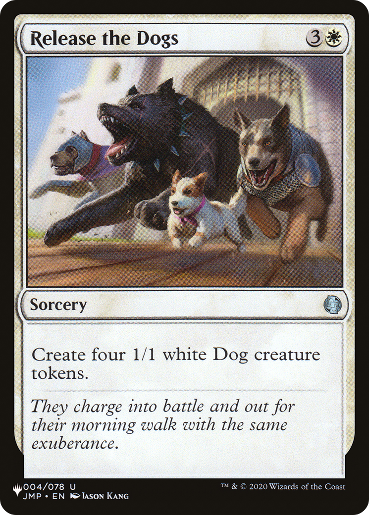 Release the Dogs (LIST-JMP-4) - The List