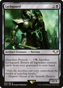 Lychguard⁣ - Universes Beyond: Warhammer 40,000⁣ (Rare)⁣ [39]