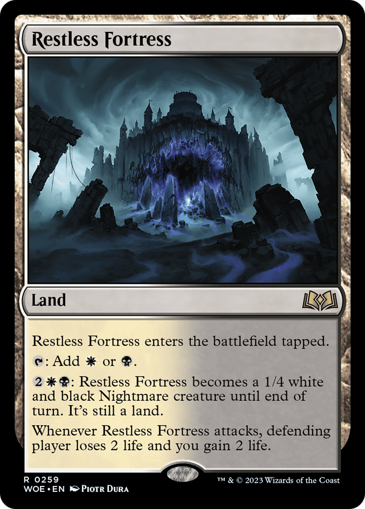 Restless Fortress (WOE-259) - Wilds of Eldraine