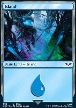 Island (V.1)⁣ - Universes Beyond: Warhammer 40,000⁣ (Land)⁣ [308]