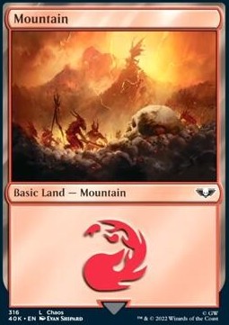 Mountain (V.2)⁣ - Universes Beyond: Warhammer 40,000⁣ (Land)⁣ [316]