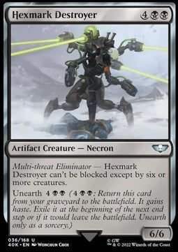 Hexmark Destroyer⁣ - Universes Beyond: Warhammer 40,000⁣ (Uncommon)⁣ [36]