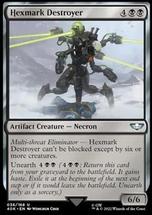 Hexmark Destroyer⁣ - Universes Beyond: Warhammer 40,000⁣ (Uncommon)⁣ [36]