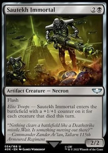 Sautekh Immortal⁣ - Universes Beyond: Warhammer 40,000⁣ (Uncommon)⁣ [54]