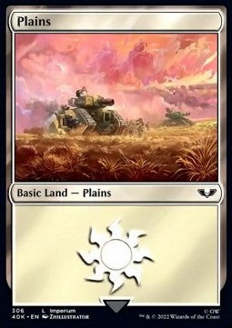 Plains⁣ - Universes Beyond: Warhammer 40,000⁣ (Common)⁣ [306]