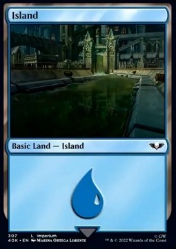 Island (V.1)⁣ - Universes Beyond: Warhammer 40,000⁣ (Common)⁣ [307]