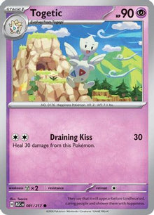 Togetic 081  - Reverse Holofoil ME Ascended Heroes - Common