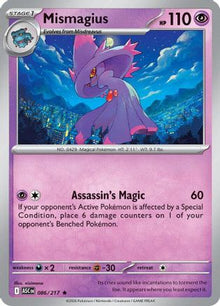 Mismagius 086  - Holofoil ME Ascended Heroes - Rare
