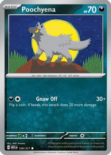 Poochyena 128  - Reverse Holofoil ME Ascended Heroes - Common