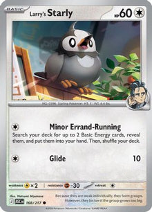 Larry's Starly 168  ME Ascended Heroes - Common