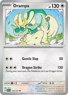 Drampa 176  - Reverse Holofoil ME Ascended Heroes - Uncommon