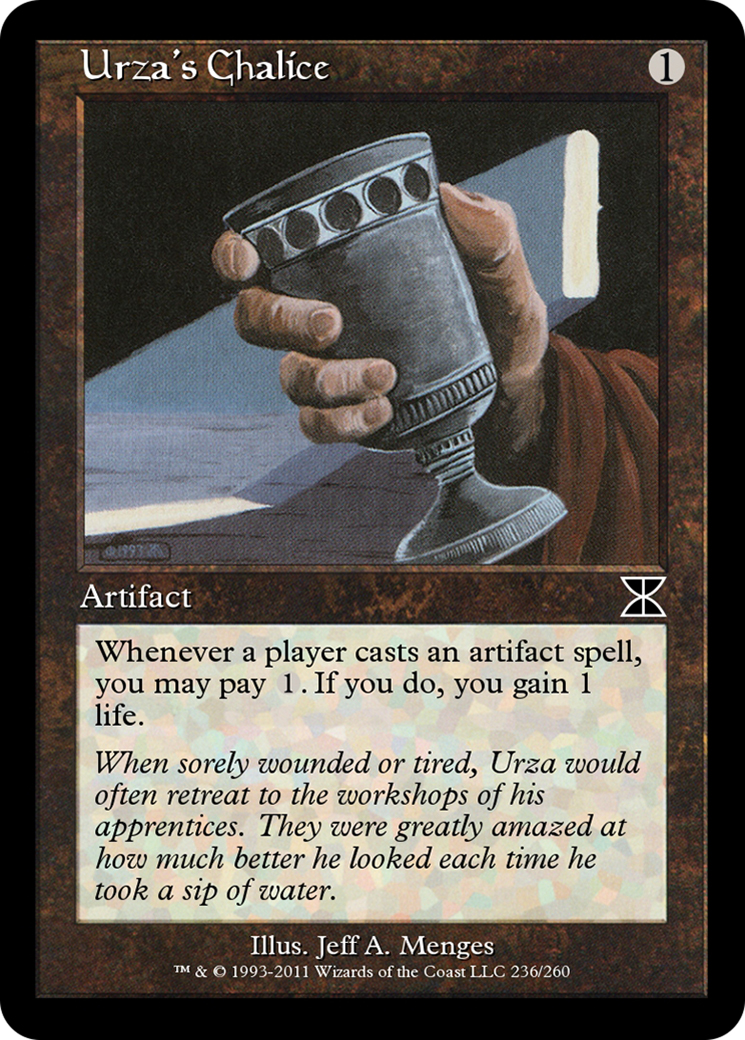 Urza's Chalice (ME4-236) - Masters Edition IV Foil