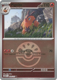 Pignite (Friend Ball) 030  - Reverse Holofoil ME Ascended Heroes - Uncommon
