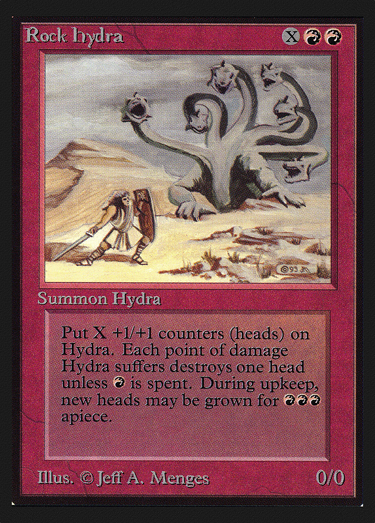 Rock Hydra (IE) (IED-172) - Intl. Collectors' Edition