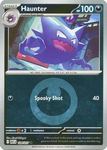 Haunter (Energy Symbol Pattern) 124  - Reverse Holofoil ME Ascended Heroes - Uncommon