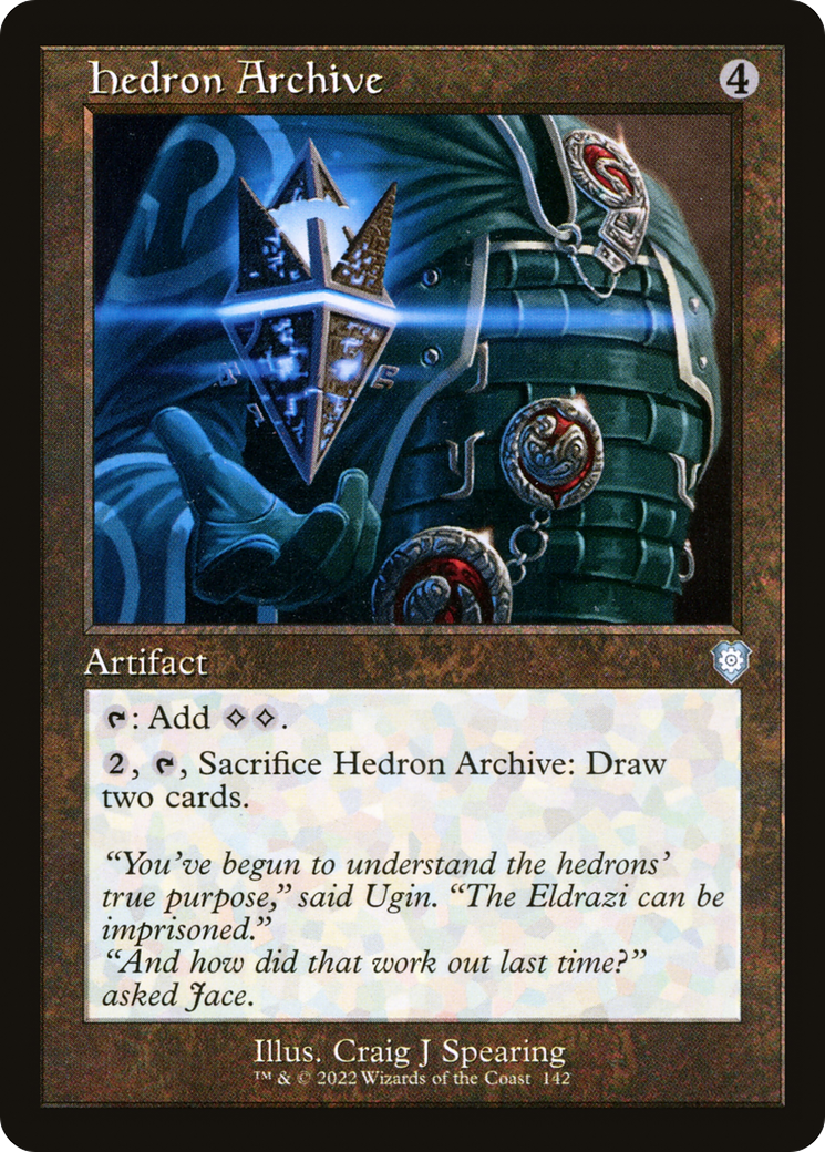 Hedron Archive⁣ - Commander: The Brothers' War⁣ (Uncommon)⁣ [142]
