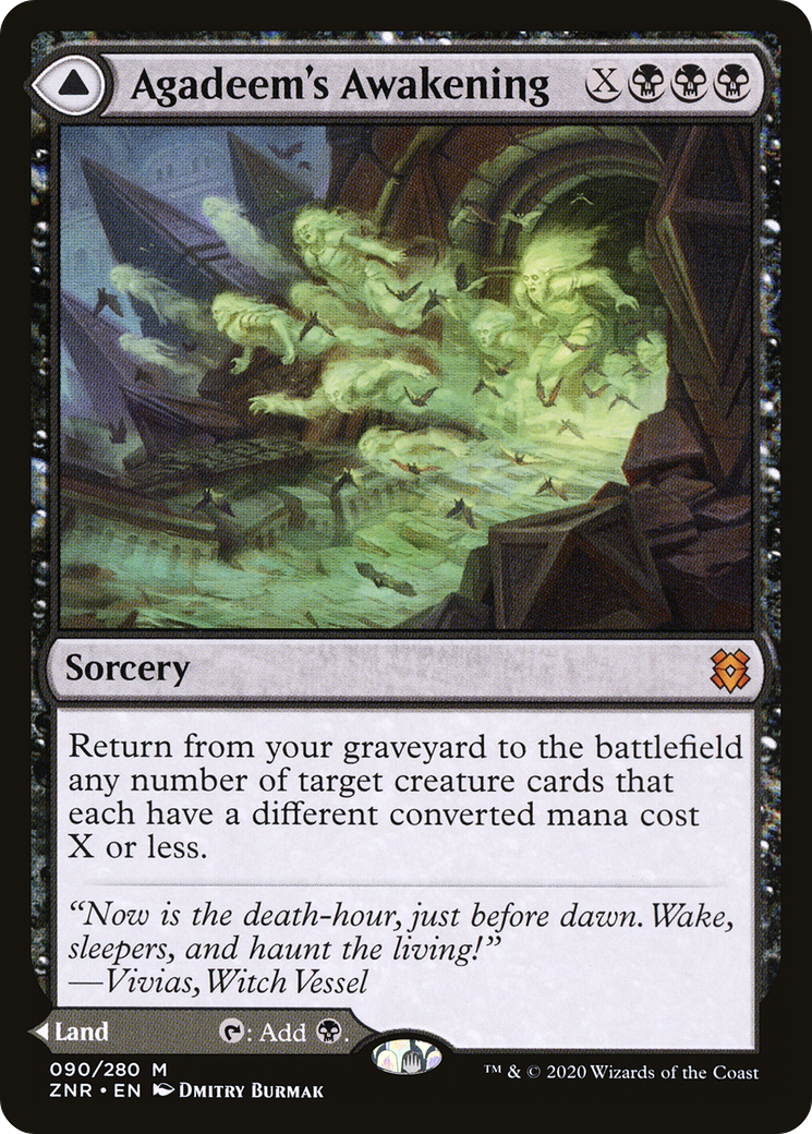 Agadeem's Awakening (ZNR-090) - Zendikar Rising Foil