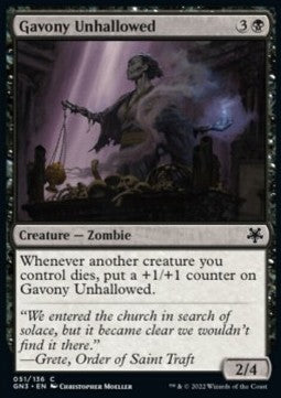 Gavony Unhallowed⁣ - Game Night: Free For All⁣ (Common)⁣ [51]