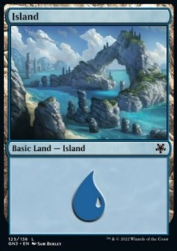 Island (V.1)⁣ - Game Night: Free For All⁣ (Land)⁣ [125]
