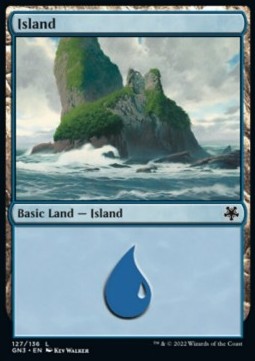 Island (V.3)⁣ - Game Night: Free For All⁣ (Land)⁣ [127]