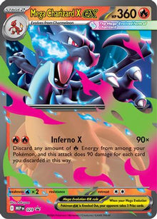 Mega Charizard X ex 029  - Holofoil ME Mega Evolution Promo - Promo