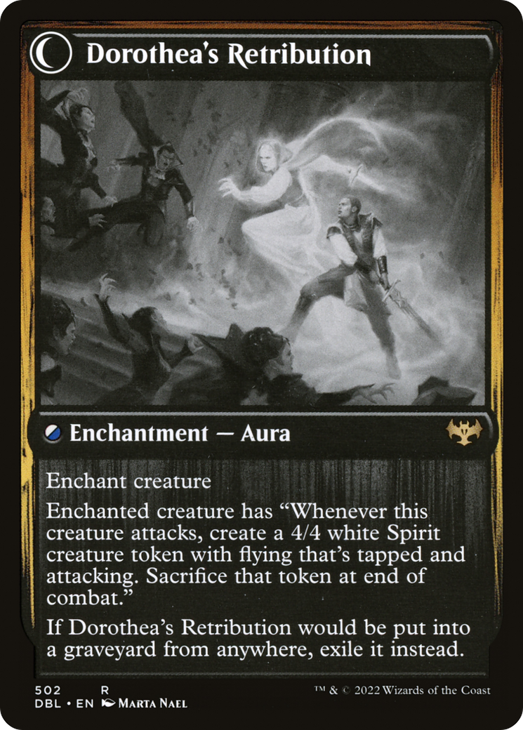 Dorothea, Vengeful Victim (DBL-502) - Innistrad: Double Feature: (Double Faced Transform)