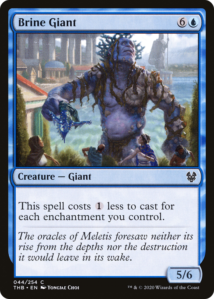 Brine Giant⁣ - Theros Beyond Death⁣ (Common)⁣ [44]