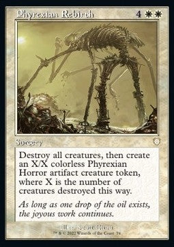Phyrexian Rebirth⁣ - Commander: The Brothers' War⁣ (Rare)⁣ [74]