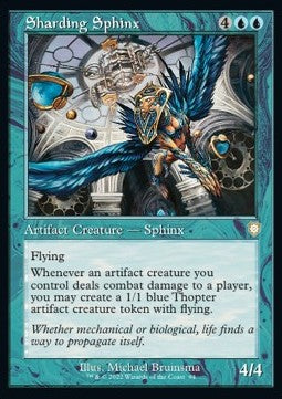 Sharding Sphinx⁣ - Commander: The Brothers' War⁣ (Rare)⁣ [94]
